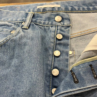 HATSKI / Loose Tapered Denim -Used-Ice Blue HTK-22001-U