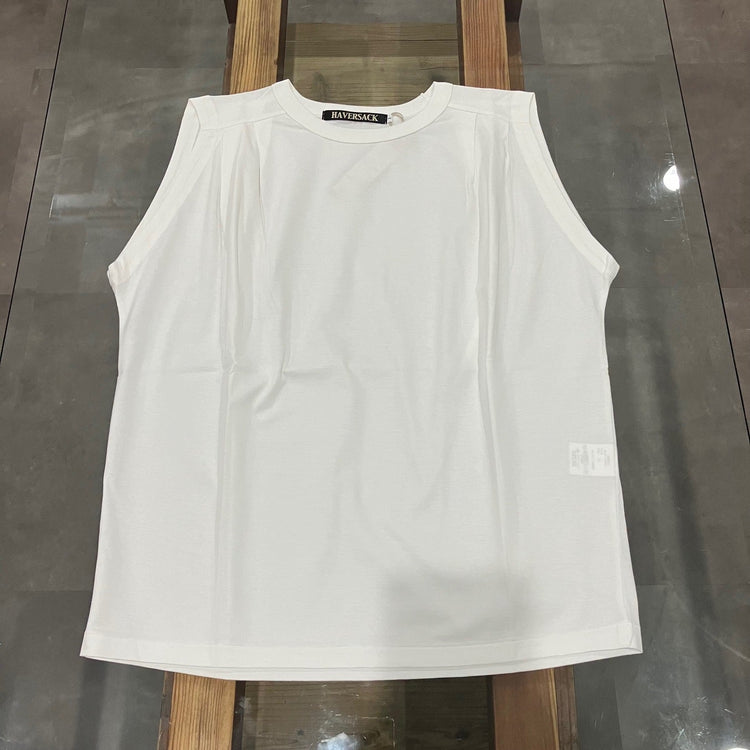 HAVERSACK / Crew Neck Sleeveless T-Shirt