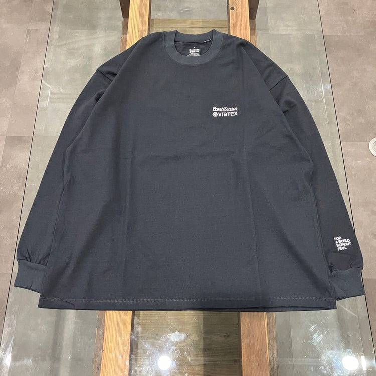 FreshService / VIBTEX for FreshService L/S CREW NECK TEE
