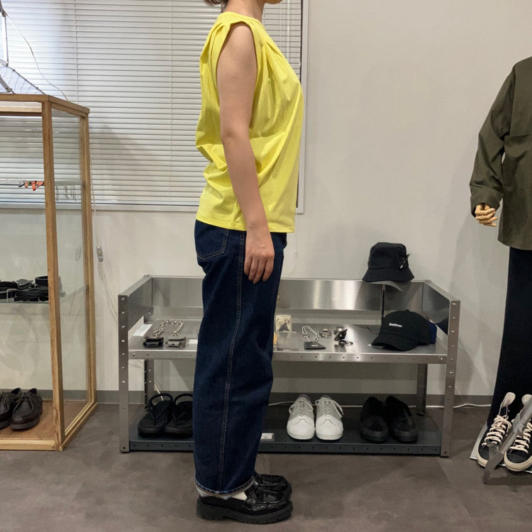 HAVERSACK / Crew neck sleeveless T-shirt 