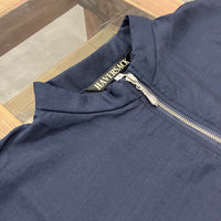 HAVERSACK / スタンドカラーZip upノースリーブシャツ
