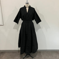 MEYAME / COTTON DRESS BLACK