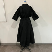 MEYAME / COTTON DRESS BLACK