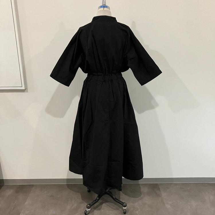 MEYAME / COTTON DRESS BLACK