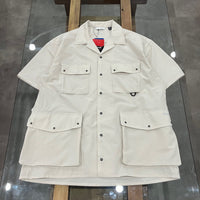 NANGA / DOT AIR® UTILITY PK SHORT SLEEVE SHIRT / Dot Air Utility Pocket Short Sleeve Shirt