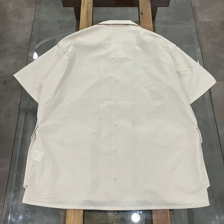 NANGA / DOT AIR® UTILITY PK SHORT SLEEVE SHIRT / Dot Air Utility Pocket Short Sleeve Shirt