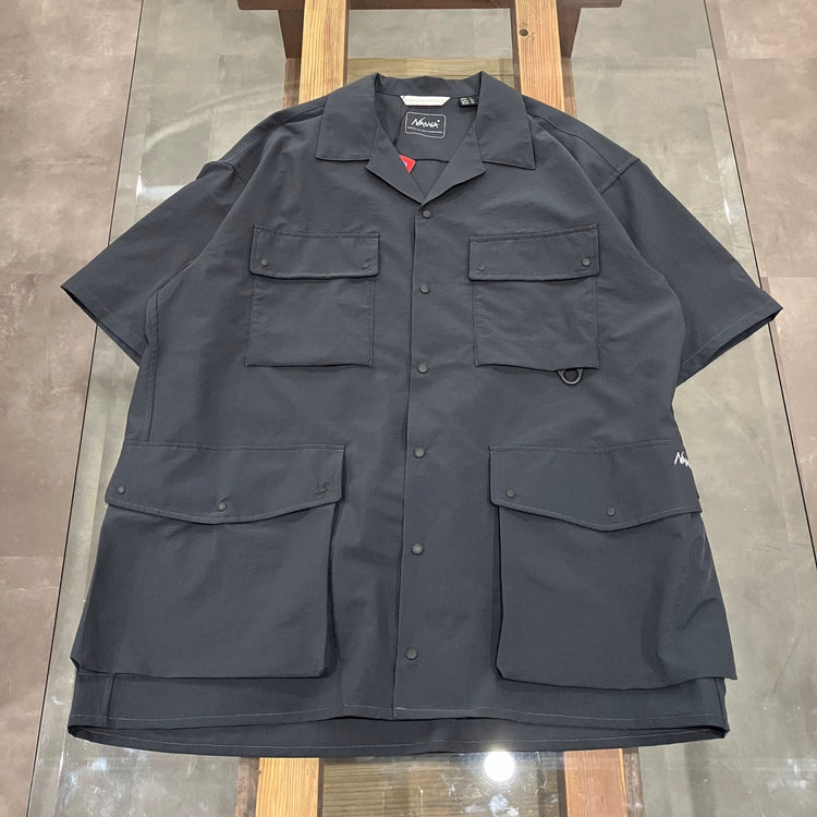 NANGA /DOT AIRR UTILITY PK SHORT SLEEVE SHIRT / ドットエア ユーティリティーポケット ショートスリーブシャツ