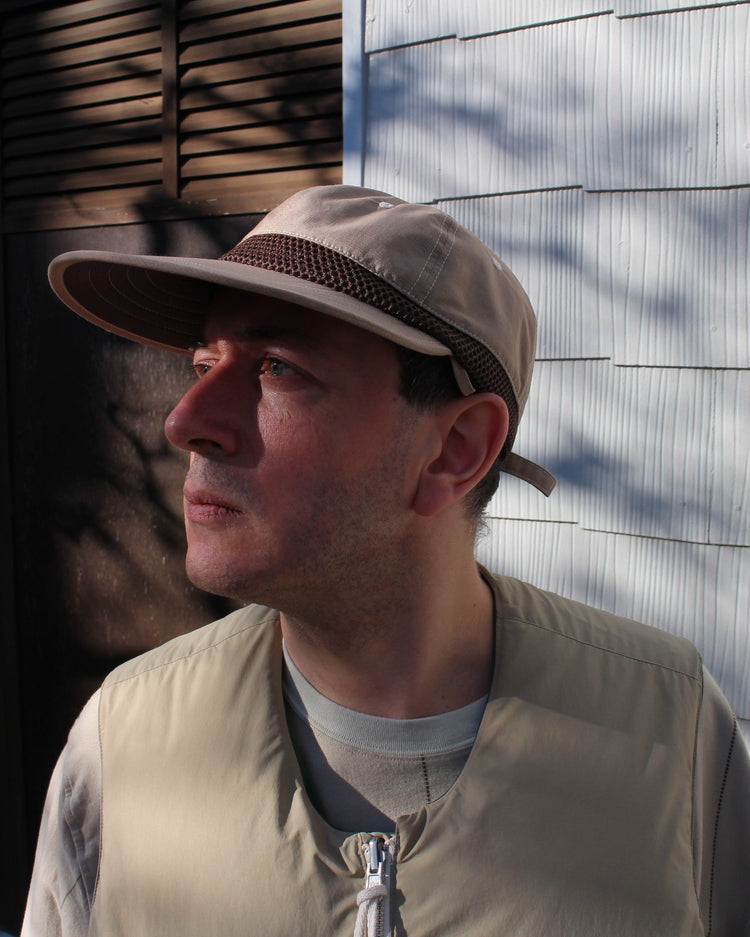 NOROLL / USUALLY MESH CAP BEIGE