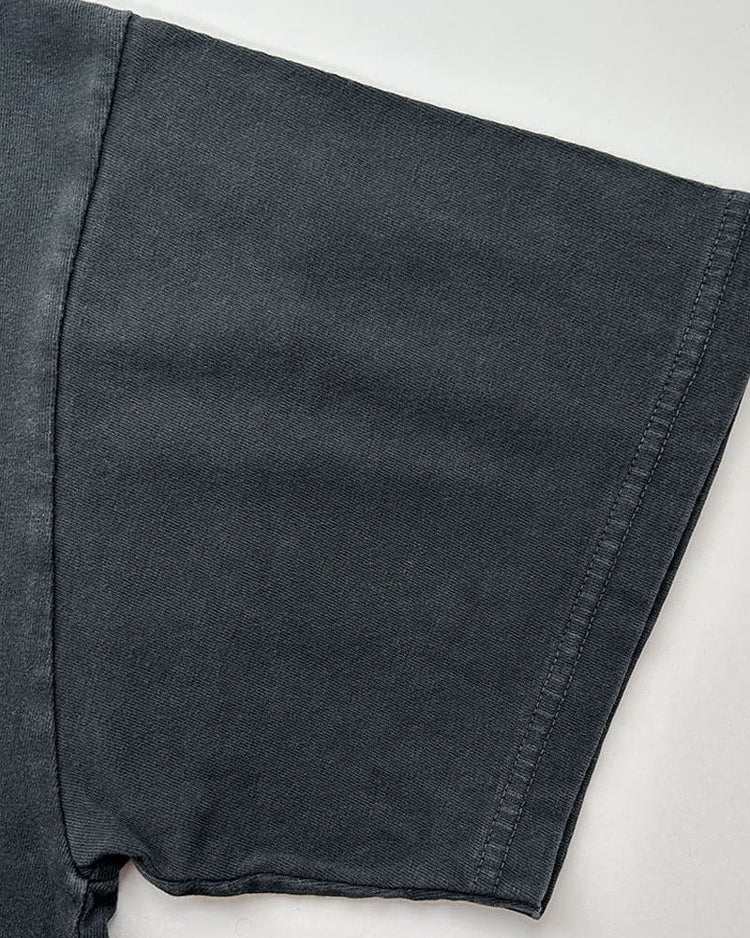 REMI RELIEF HARD SP加工20/天竺BIGサイズT(CENSORSHIP) 019 BLACK