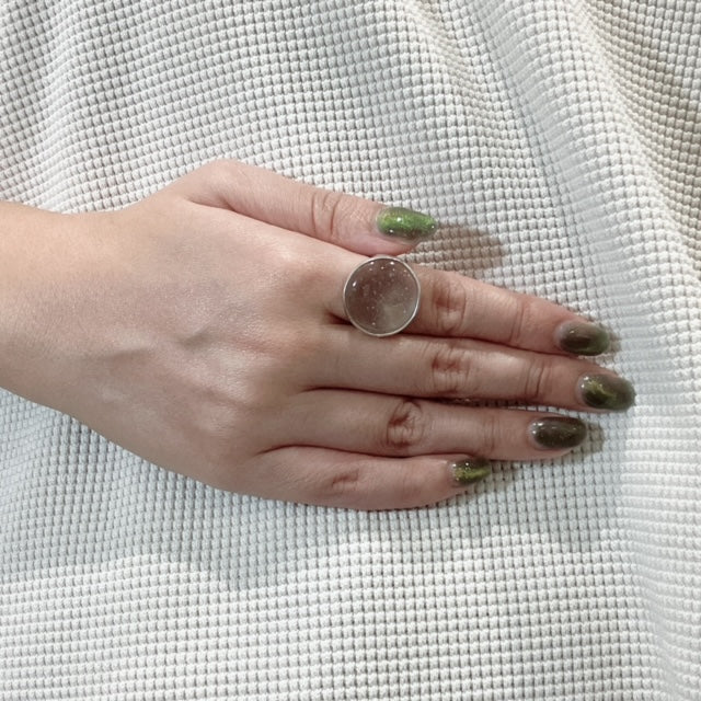 tiinei / 標本硝子リング