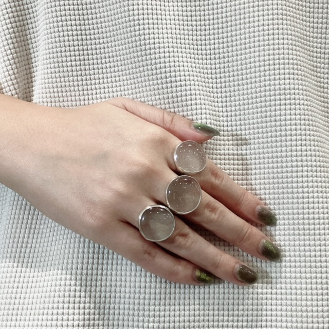 tiinei / 標本硝子リング