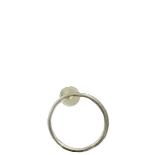 tiinei / Specimen Earrings Silver Round (Single Ear) -
