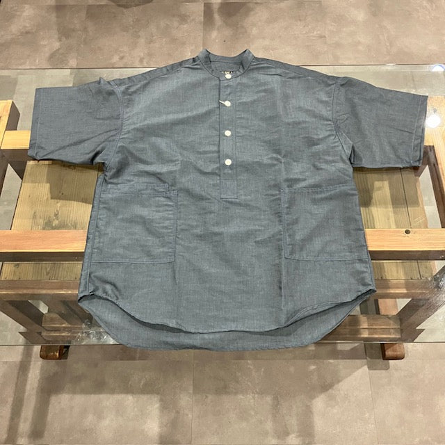 HAVERSACK /ソロスパンキュプラ　半袖プルオーバーシャツ