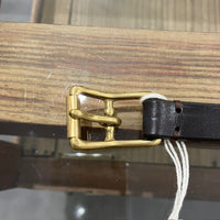 Riprap / PASS THROUGH BELT NARROW (BRITISH SADDLE) DK BROWN