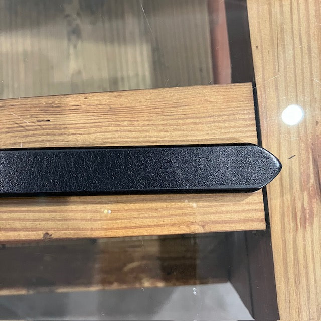 Riprap / PASS THROUGH BELT NARROW (BRITISH SADDLE) BLACK