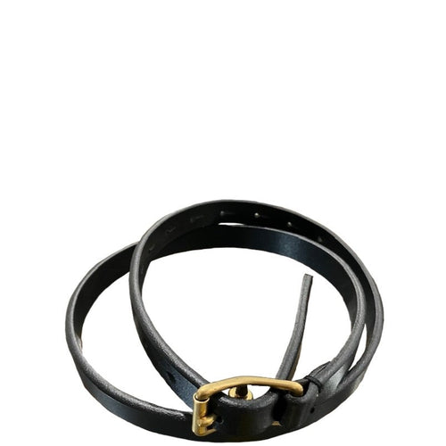 Riprap / PASS THROUGH BELT NARROW (BRITISH SADDLE) BLACK