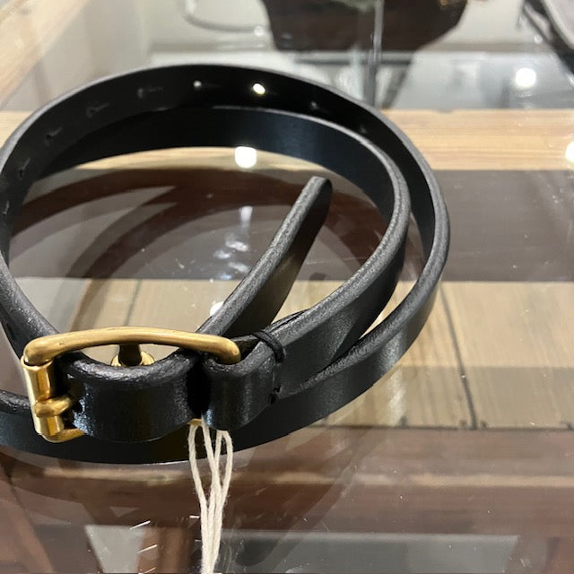 Riprap / PASS THROUGH BELT NARROW (BRITISH SADDLE) BLACK