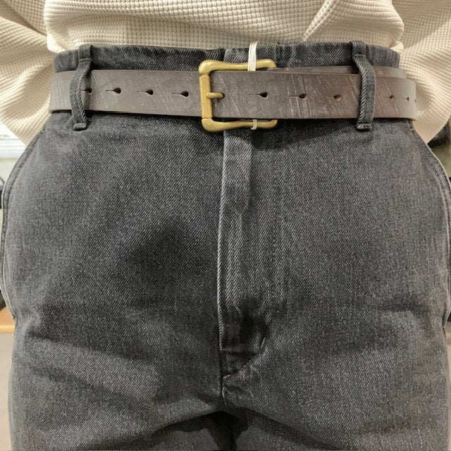 Riprap / PASS THROUGH BELT REGULAR (BRITISH BRIDLE) DK BROWN