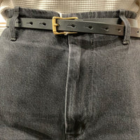 Riprap / PASS THROUGH BELT NARROW (BRITISH SADDLE) BLACK