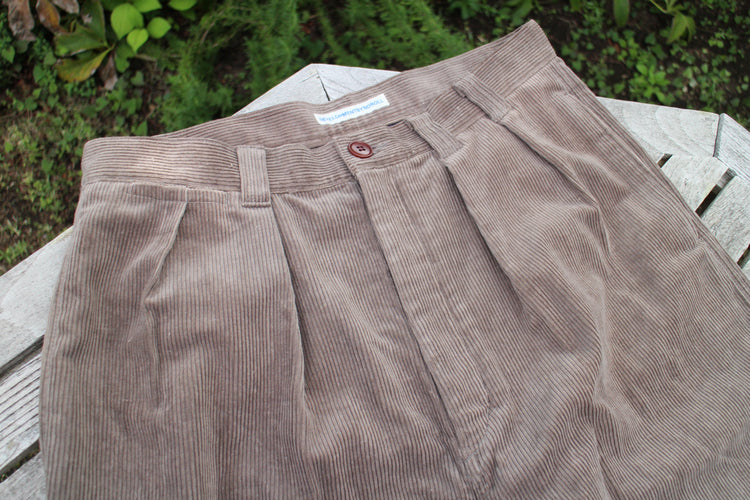 NOROLL  THICKWALK CORDS PANTS SMOKE BROWN