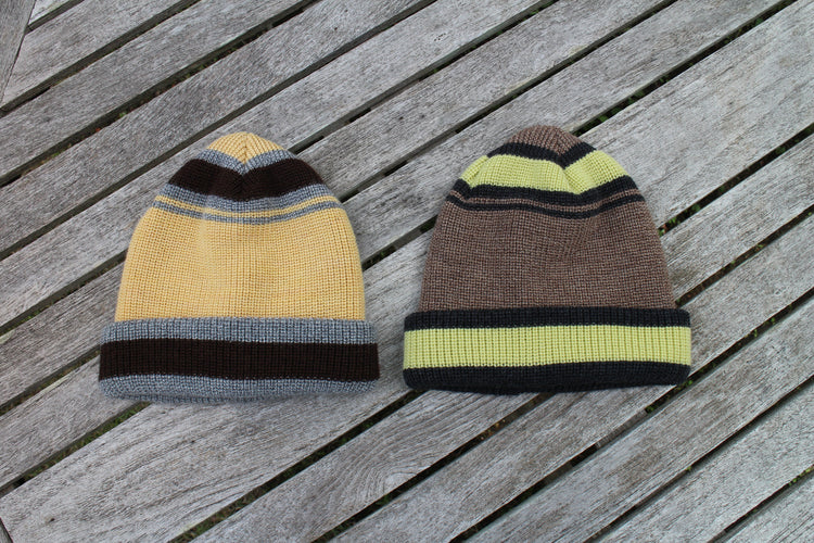 NOROLL CONFECTION BEANIE CREAM YELLOW