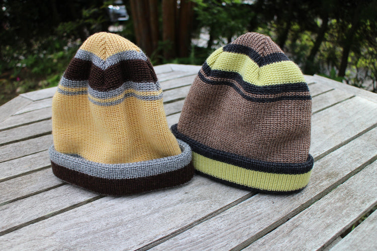 NOROLL CONFECTION BEANIE SMOKE BROWN