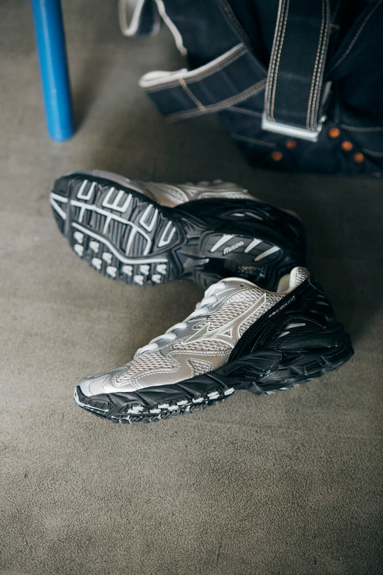 MIZUNO  WAVE RIDER 10 HARBOR MIST / SILVER / BLACK