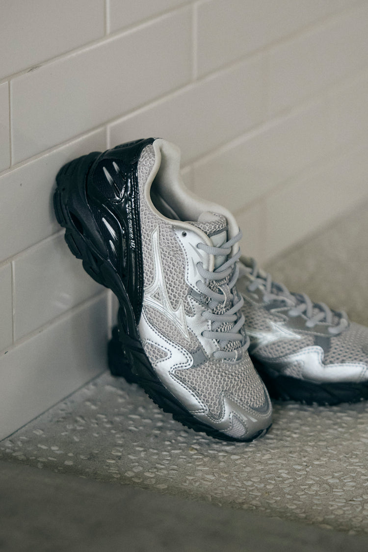 MIZUNO  WAVE RIDER 10 HARBOR MIST / SILVER / BLACK