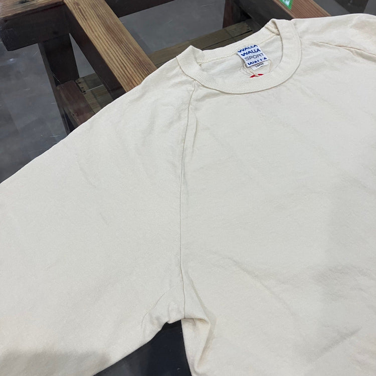 WALLA WALLA SPORT/　3/4 BASEBALL TEE SOLID
