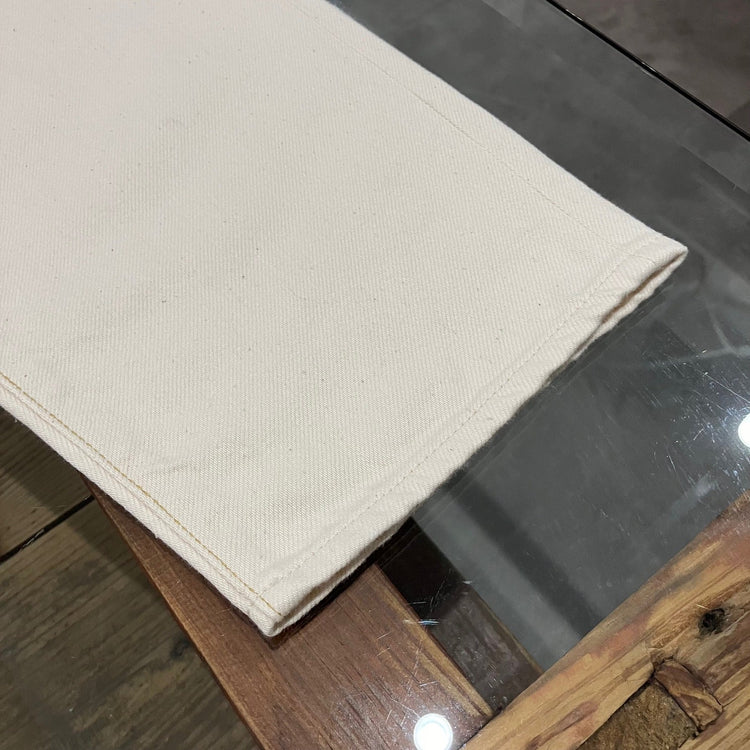 HATSKI / Loose Tapered Washi Denim 22001-W Ecru