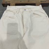 HATSKI / Loose Tapered Washi Denim 22001-W Ecru
