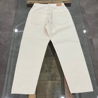 HATSKI / Loose Tapered Washi Denim 22001-W Ecru