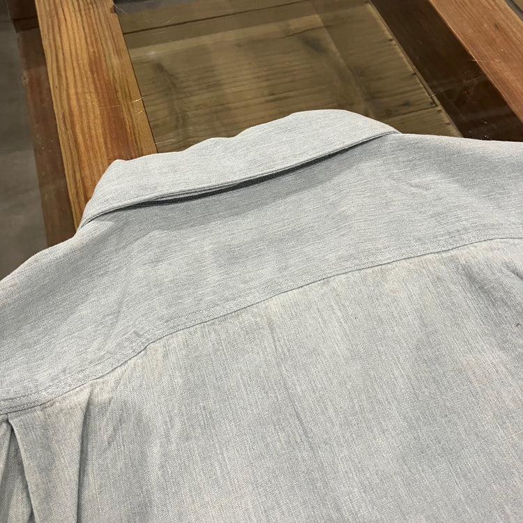 HAVERSACK / Dungaree work short-sleeved shirt