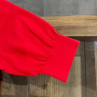 MEYAME / COTTON KNIT TEE RED