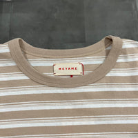 MEYAME / RANDAM BORDER TEE BEIGE