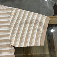 MEYAME / RANDAM BORDER TEE BEIGE