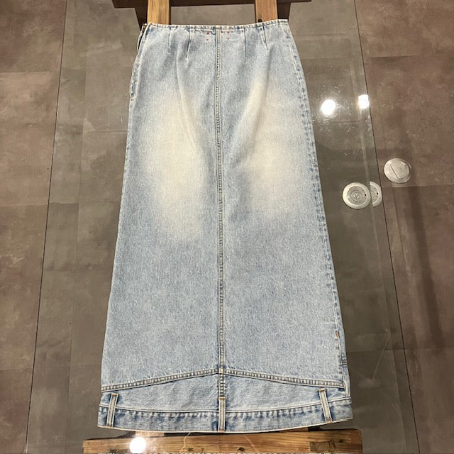 MEYAME / DENIME UPSIDE-DOWN SKIRT