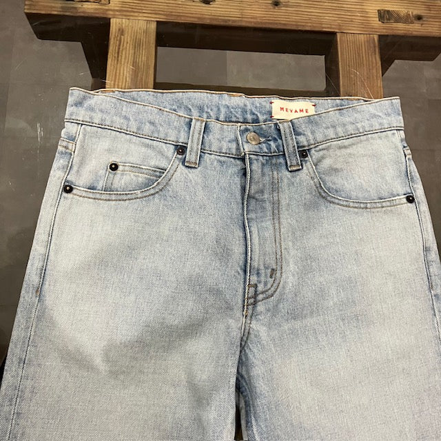 MEYAME / EVERYDAY FLARE DENIM （LIGHT BLUE）