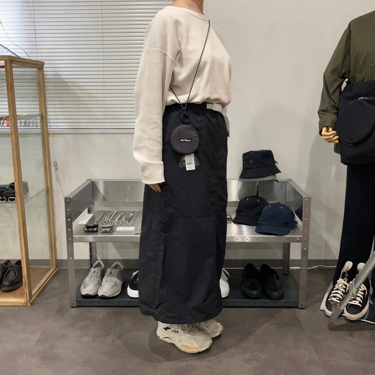 WILD THINGS / CIRCLE NECK WALLET(X-PAC&amp;SPECTRA) SP BLACK