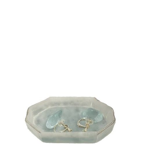 tiinei / Octagonal Accessory Tray Platinum