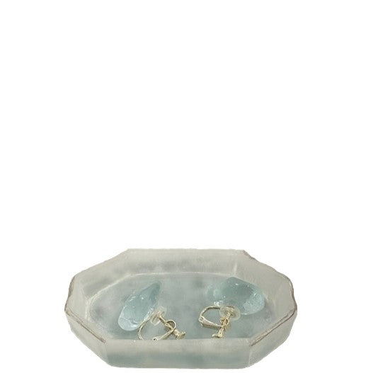 tiinei / Octagonal Accessory Tray Platinum