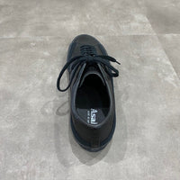 ASAHI/ BELTED LOW LEATHER ASAHI 036 BLACK