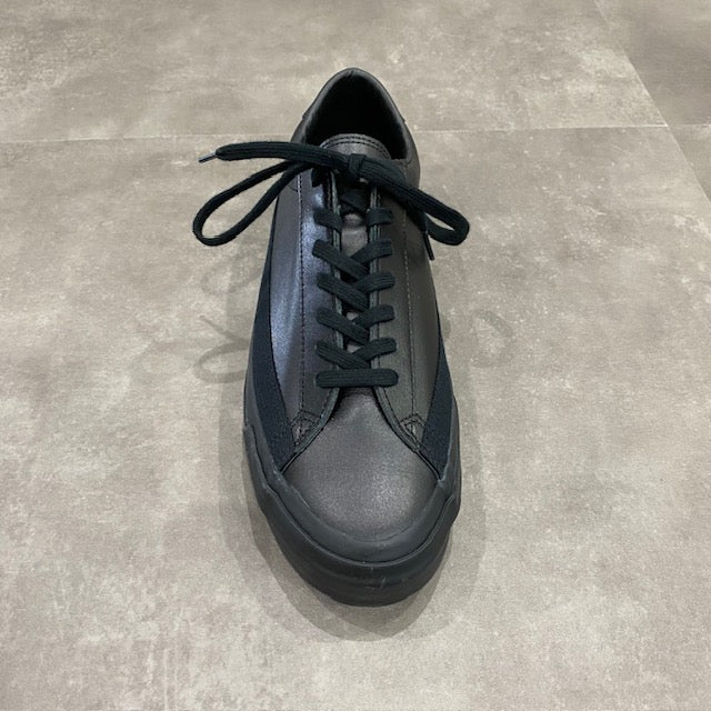 ASAHI/ BELTED LOW LEATHER ASAHI 036 BLACK