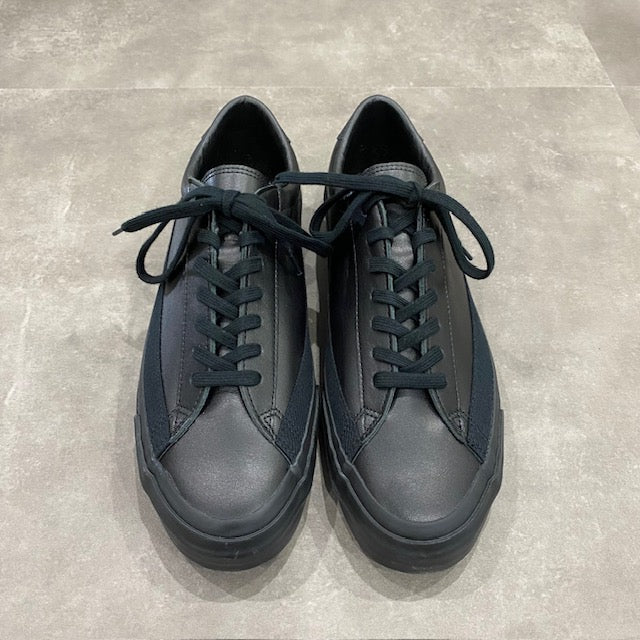 ASAHI/ BELTED LOW LEATHER ASAHI 036 BLACK