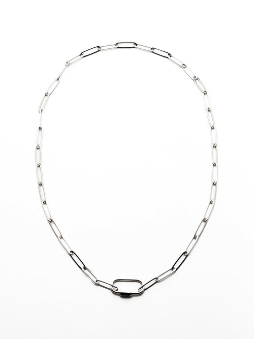 THE OBJECT  Signature Mini Karabina Necklace No. TO_TYO_25104