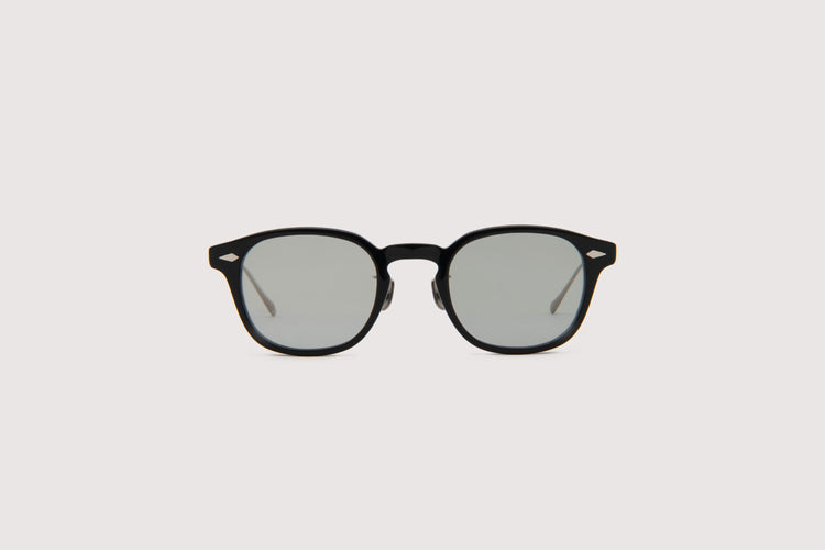 NOCHINO OPTICAL / JIFUSAN #1. GLOSS BLACK × CLEAR TO GREY (Photochromic Model)