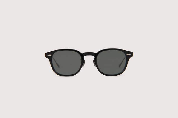 NOCHINO OPTICAL / JIFUSAN #1. GLOSS BLACK × CLEAR TO GREY (Photochromic Model)