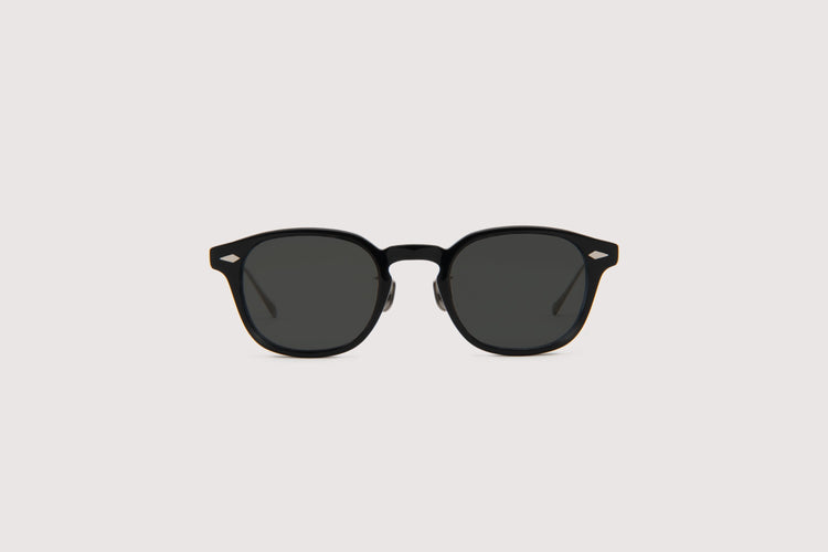 NOCHINO OPTICAL / JIFUSAN #1. GLOSS BLACK × CLEAR TO GREY (Photochromic Model)