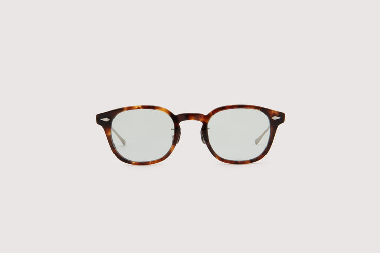 NOCHINO OPTICAL / JIFUSAN #3. RICH AMBER × GREY GREEN TO D.GREY (Photochromic Model)