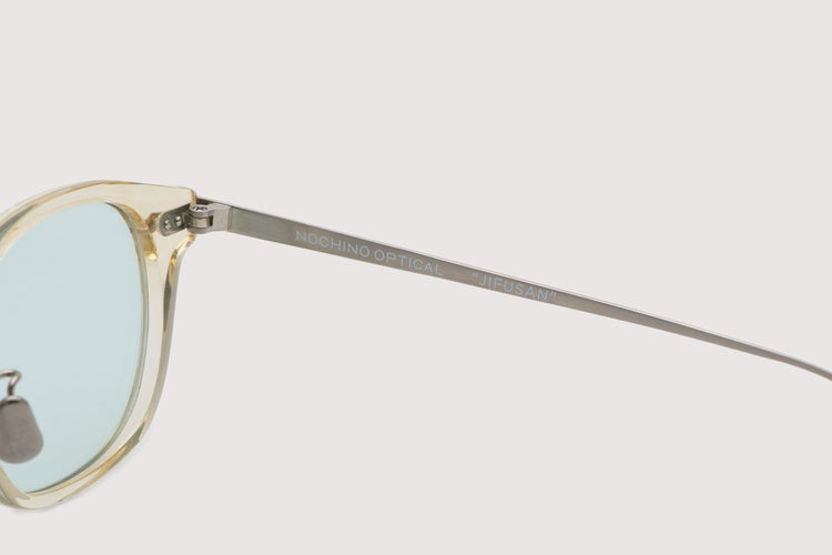 NOCHINO OPTICAL / JIFUSAN #5. CITRON &amp; AMBER × L.SMOKE GREEN